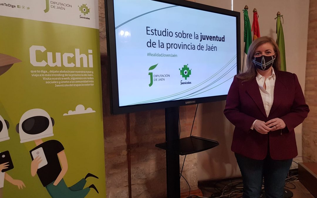 Pilar Lara, Diputada de Juventud en la presentación del estudio Estudio #RealidadJovenJaén