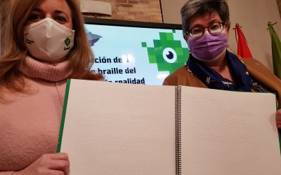 Diputación y ONCE editan en braille el estudio sobre la realidad de la juventud en la provincia