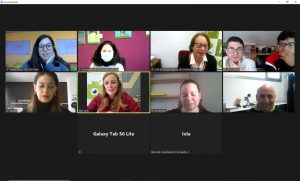 Un momento de la reunión 