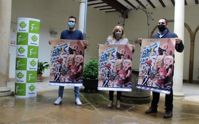 Pilar Lara asiste a la presentación del IX Festival del Cómic Europeo de Úbeda