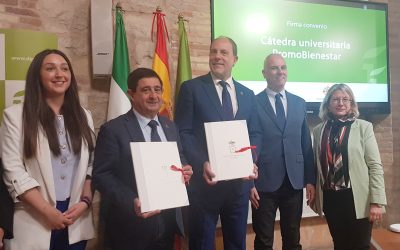 Diputación y UJA impulsan una nueva cátedra universitaria para mejorar la salud y el bienestar mental de la juventud