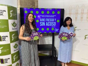Presentación de la campaña 'Aire Fresco' de la Diputación de Jaén contra el acoso en fiestas populares