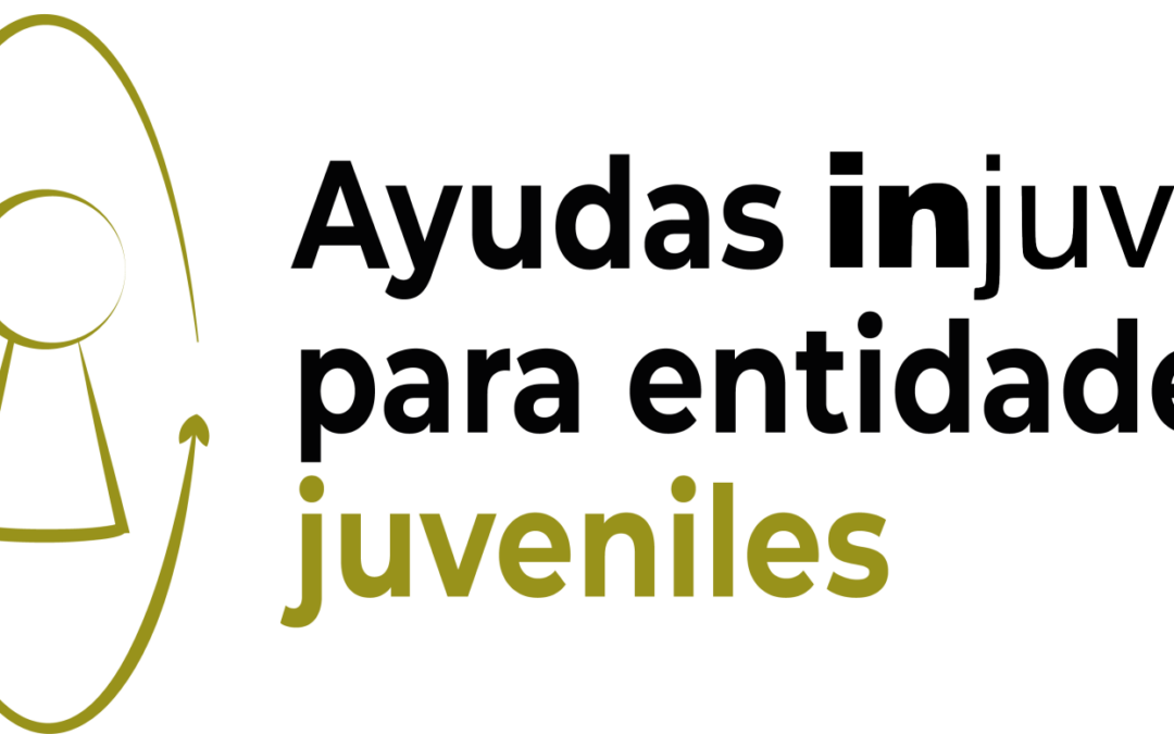 Logotipo de la campaña de Ayudas Injuve para entidades juveniles.